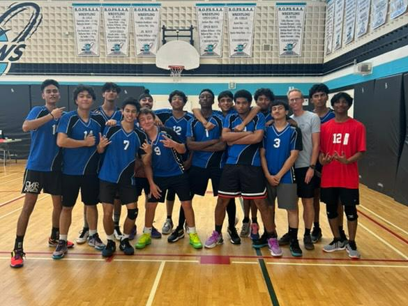 Senior boys volleyball team spikes their way to the Fletcher’s semi-finals