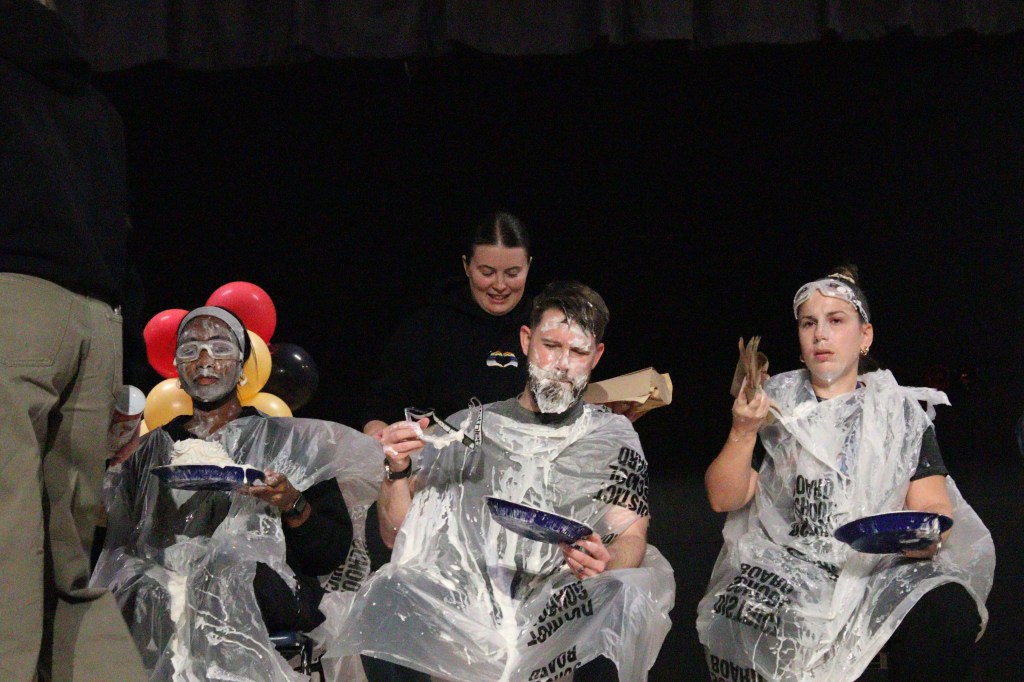 Teachers get pied for a good&nbsp;cause
